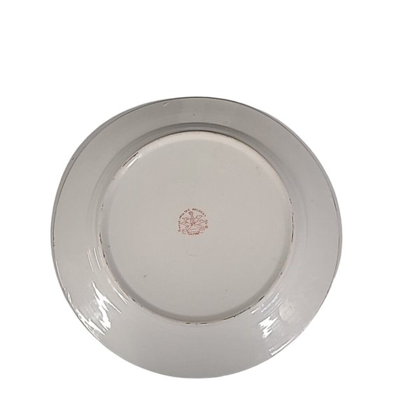 Hui Yuan Decorative Chinese Plate Floral Hand Painted Colorful Green Blue Yellow - Picture 4 of 16